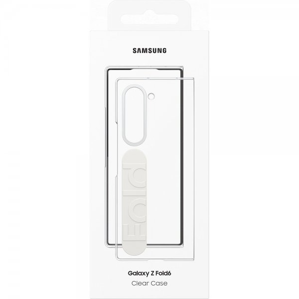 Samsung Alkuperäinen Galaxy Z Fold 6 Kuori Kirkas Kotelo Läpinäkyvä