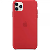 Apple Alkuperäinen iPhone 11 Pro Max Kuori Silikoni Case Punainen