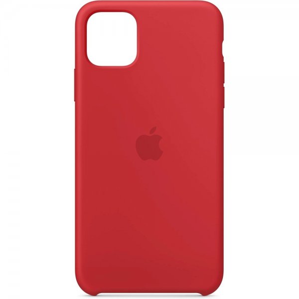 Apple Alkuperäinen iPhone 11 Pro Max Kuori Silikoni Case Punainen