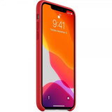 Apple Alkuperäinen iPhone 11 Pro Max Kuori Silikoni Case Punainen