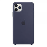 Apple Alkuperäinen iPhone 11 Pro Max Kuori Silikoni Case Midnight Blue