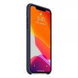 Apple Alkuperäinen iPhone 11 Pro Max Kuori Silikoni Case Midnight Blue