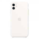 Apple alkuperäinen iPhone 11 -silikonikuori valkoinen