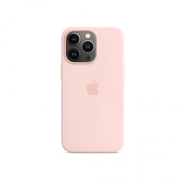 Apple Alkuperäinen iPhone 13 Pro Silikonikuori MagSafella, liituvaaleanpunainen