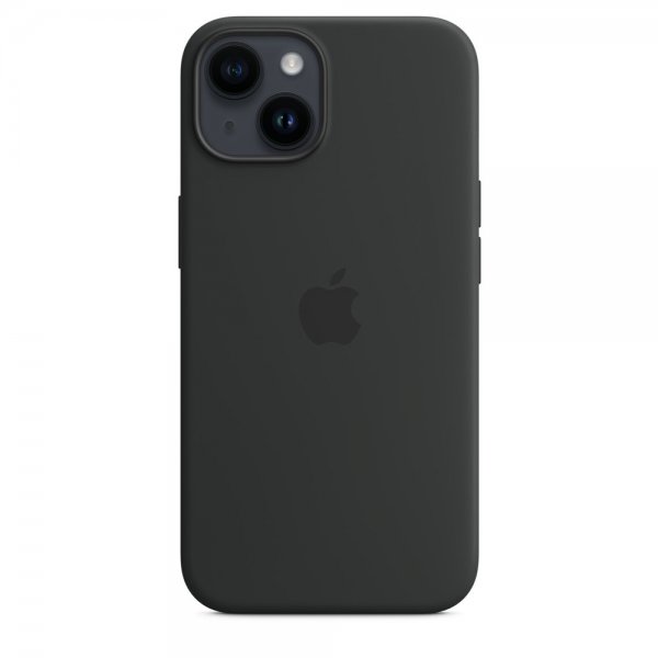 Apple Original iPhone 14 Plus Kuori Silikonikuori MagSafe Midnatt