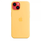 Apple Alkuperäinen iPhone 14 Plus Silicone Case -kuori MagSafella, Auringonkukka