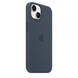 Apple Alkuperäinen iPhone 14 Plus Silicone Case MagSafe Myrskynsininen
