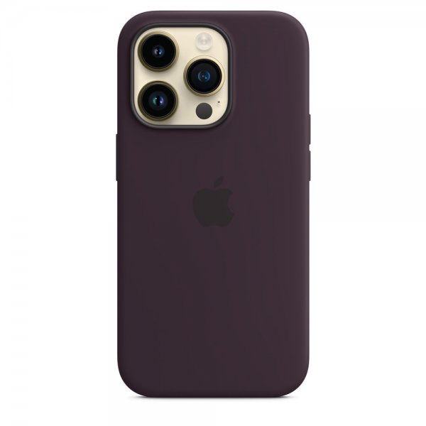 Apple alkuperäinen iPhone 14 Pro Max Silicone Case MagSafe -suojakuori, seljanmarja