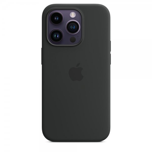Apple Original iPhone 14 Pro Max Kuori Silikonikuori MagSafe Midnatt