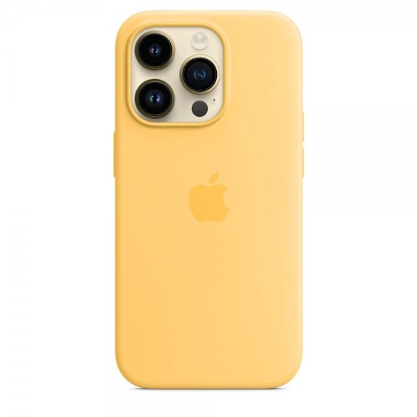 Apple Alkuperäinen iPhone 14 Pro Max Silikonikuori MagSafe Auringonpaiste