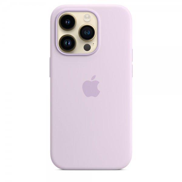 Apple Alkuperäinen iPhone 14 Pro Silikonikuori MagSafe Syreeninsininen