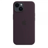 Apple Original iPhone 14 Silicone Case MagSafe Mustaselja