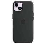 Apple Original iPhone 14 Kuori Silikonikuori MagSafe Midnatt