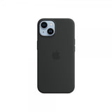 Apple Original iPhone 14 Kuori Silikonikuori MagSafe Midnight