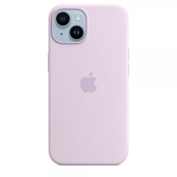 Apple Original iPhone 14 Kuori Silikonikuori MagSafe Lilac