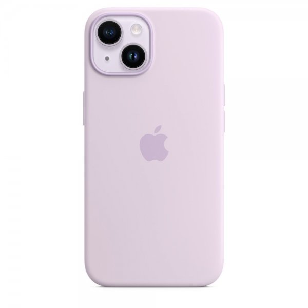 Apple Original iPhone 14 Kuori Silikonikuori MagSafe Lilac