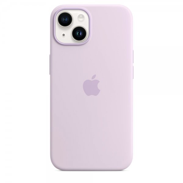 Apple Original iPhone 14 Kuori Silikonikuori MagSafe Lilac