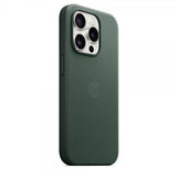 Apple Alkuperäinen iPhone 15 Pro Kuori FineWoven MagSafe Talvivihreä