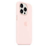 Apple Alkuperäinen iPhone 15 Pro Silikonikuori MagSafe Vaaleanpunainen