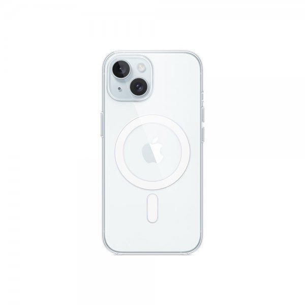 Apple Original iPhone 15 Kuori Kirkas MagSafe Kirkas