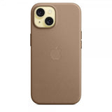 Apple Original iPhone 15 Kuori FineWoven MagSafe Sorkanruskea