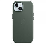 Apple Original iPhone 15 Kuori FineWoven MagSafe Talvinen vihreä