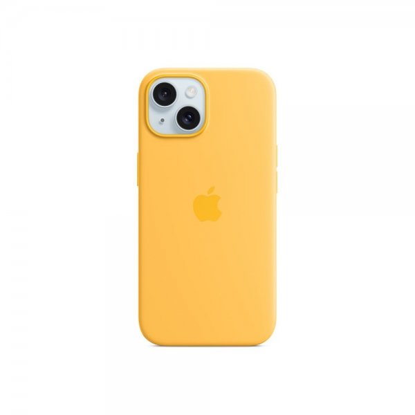 Apple Original iPhone 15 Kuori Silikoni MagSafe Auringonpaiste