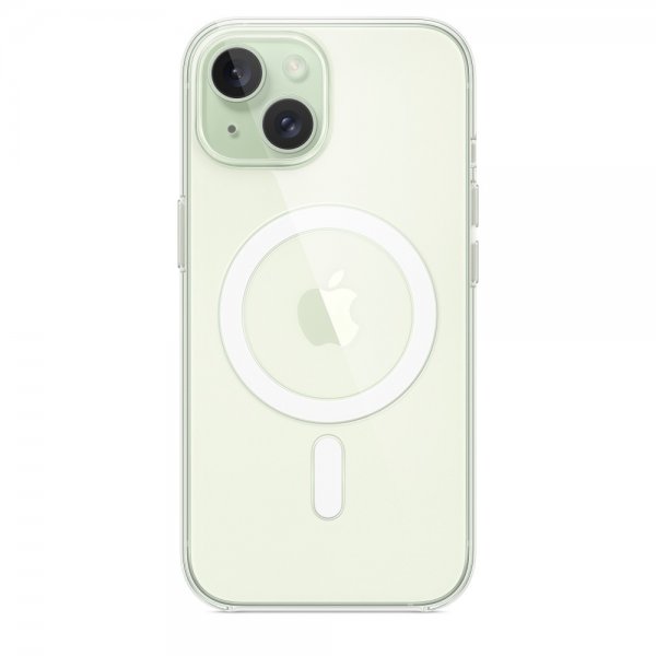 Apple Original iPhone 15 Kuori Kirkas MagSafe Kirkas