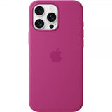 Apple Original iPhone 16 Pro Max Kuori Silikoni MagSafe Fuksia