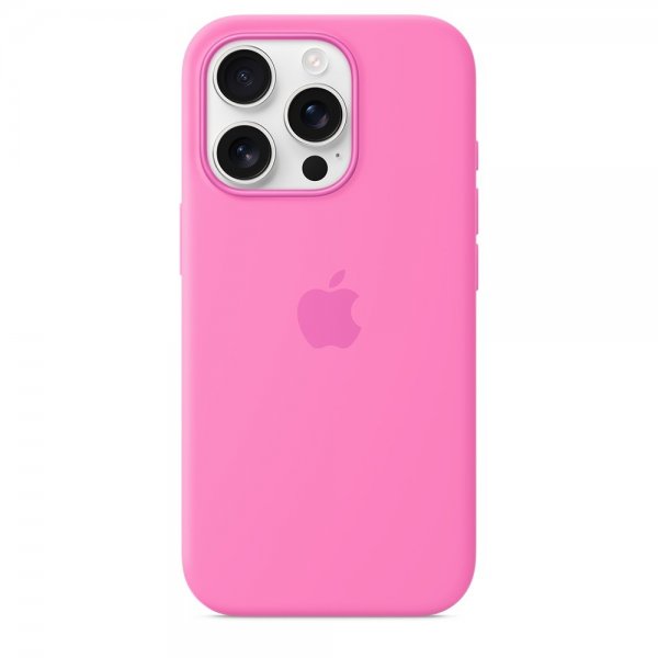 Apple Original iPhone 16 Pro Max Kuori Silikoni MagSafe Pioni