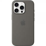 Apple Original iPhone 16 Pro Kuori Silikonikuori MagSafe Kiviharmaa