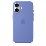 Apple Original iPhone 16 Kuori Silikonikuori MagSafe Sinipiikki