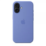 Apple Original iPhone 16 Kuori Silikonikuori MagSafe Sinipiikki