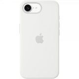 Apple Original iPhone 16e Kuori Silikonikuori Valkoinen