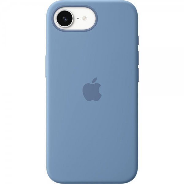 Apple Original iPhone 16e Kuori Silikonikuori Talvisininen