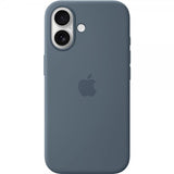 Apple Original iPhone 17 Kuori Silicone Case MagSafe Anchor Blue