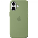 Apple Original iPhone 17 Kuori Silicone Case MagSafe Light Moss