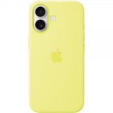 Apple Original iPhone 17 Kuori Silicone Case MagSafe Neon Yellow