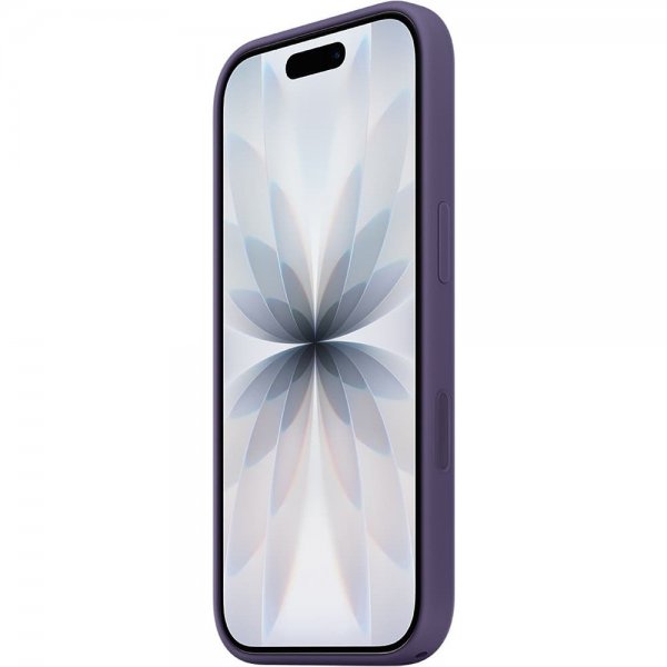 Apple Original iPhone 17 Kuori Silicone Case MagSafe Purple Fog