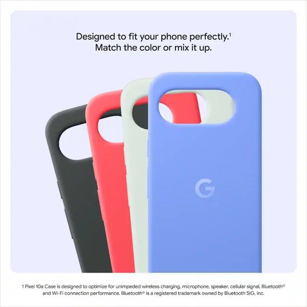 Google Original Pixel 10a Silikonikuori Obsidian