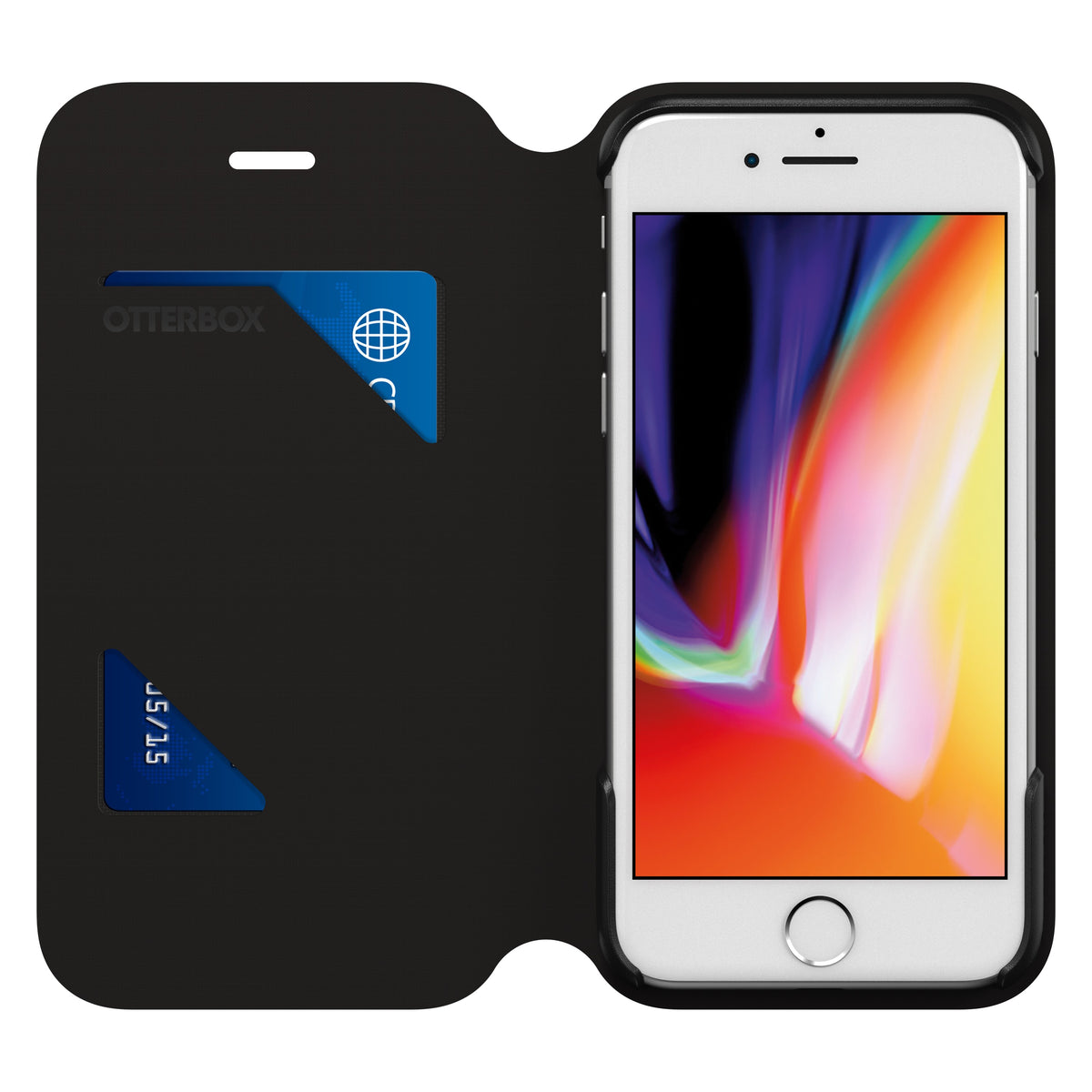 Otterbox iPhone 7/8/SE Kotelo Strada Via Musta