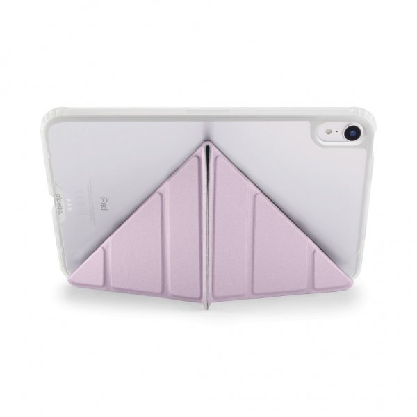 Pipetto iPad mini (6. sukupolvi)/iPad mini (A17 Pro) -suojakotelo Origami No1 Original Case, metallinen liila