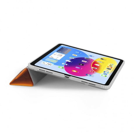Pipetto iPad 10.9 (10. sukupolvi)/iPad 11 (A16) -kotelo Origami No1 Original Case, oranssi