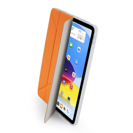 Pipetto iPad 10.9 (10. sukupolvi)/iPad 11 (A16) -kotelo Origami No1 Original Case, oranssi