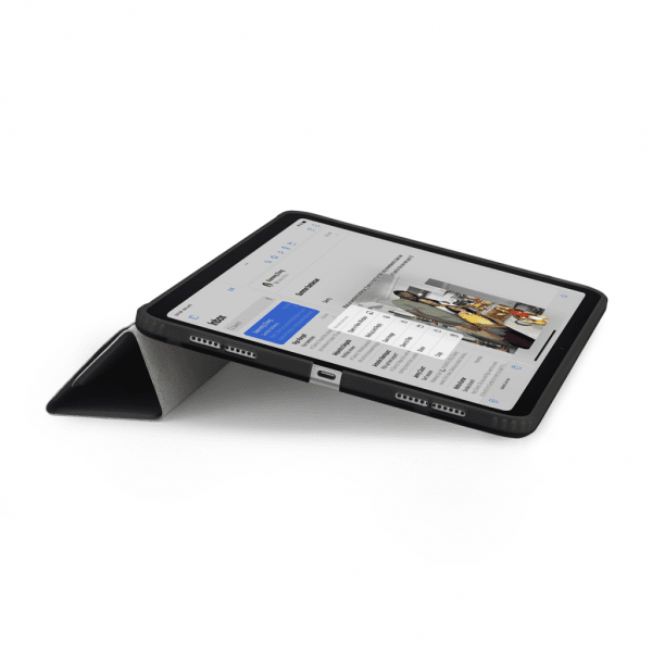 Pipetto iPad Air 11 (M2/M3/M4) -kotelo, Origami No1 Original Case, musta