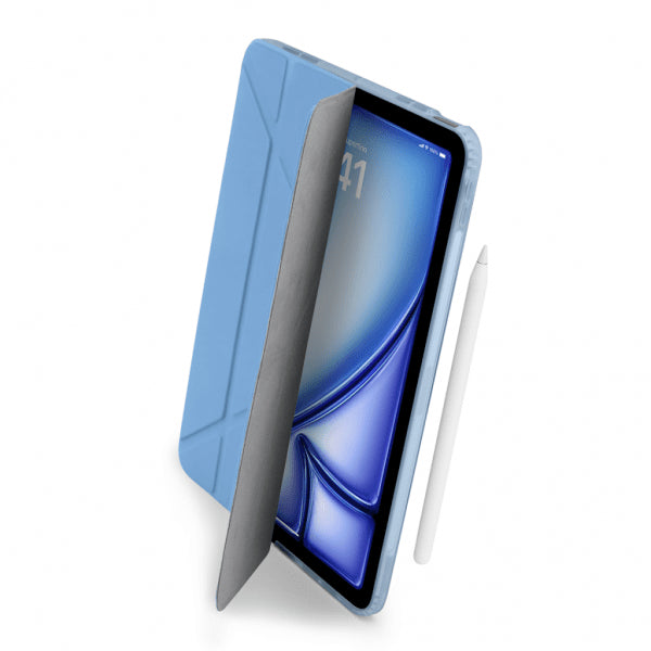 Pipetto iPad Air 13 (M2/M3/M4) -suojakotelo, Origami No1 Original Case, vaaleansininen