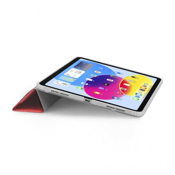Pipetto iPad 10.9 (10. sukupolvi)/iPad 11 (A16) kotelo Origami No1 Original Case, pinkki