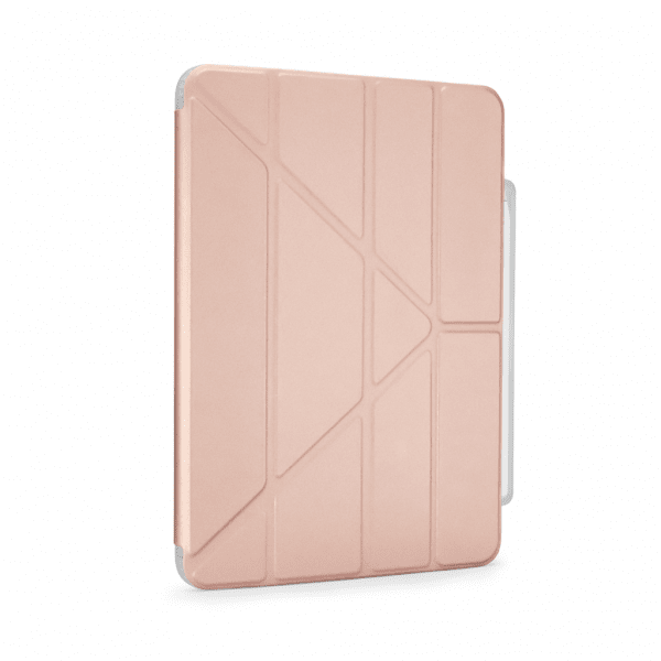 Pipetto iPad Air 11 (M2/M3/M4) -suojakotelo Origami No3 Pencil Case Metallic Pink