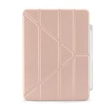 Pipetto iPad Air 11 (M2/M3/M4) -suojakotelo Origami No3 Pencil Case Metallic Pink