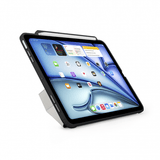 Pipetto iPad Air 11 (M2/M3/M4) -kotelo Origami No3 Pencil Case, musta